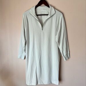 GAP Cream Quarter-Zip Pullover